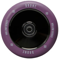 Drone Hollow Series Stunt Scooter Rolle - Smoked Chrome/Purple-ScootWorld.de