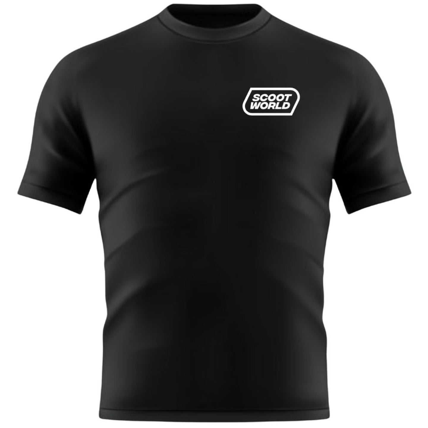 ScootWorld SW Logo Tshirt - Schwarz-ScootWorld.de