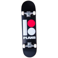 Plan B Team Komplett-Skateboard - Schwarz/Rot/Grau-ScootWorld.de