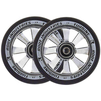 Root Industries Turbine Stunt Scooter Rolle Schwartz - Chrome-ScootWorld.de