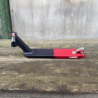 Limited Apex ID Black/Red Stunt Scooter Deck - Schwarz/Rot-ScootWorld.de