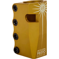 Proto Sentinel SCS Stunt Scooter Clamp - Gold-ScootWorld.de