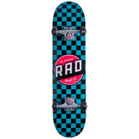 RAD Checkers Komplet Skateboard - Türkis-ScootWorld.de
