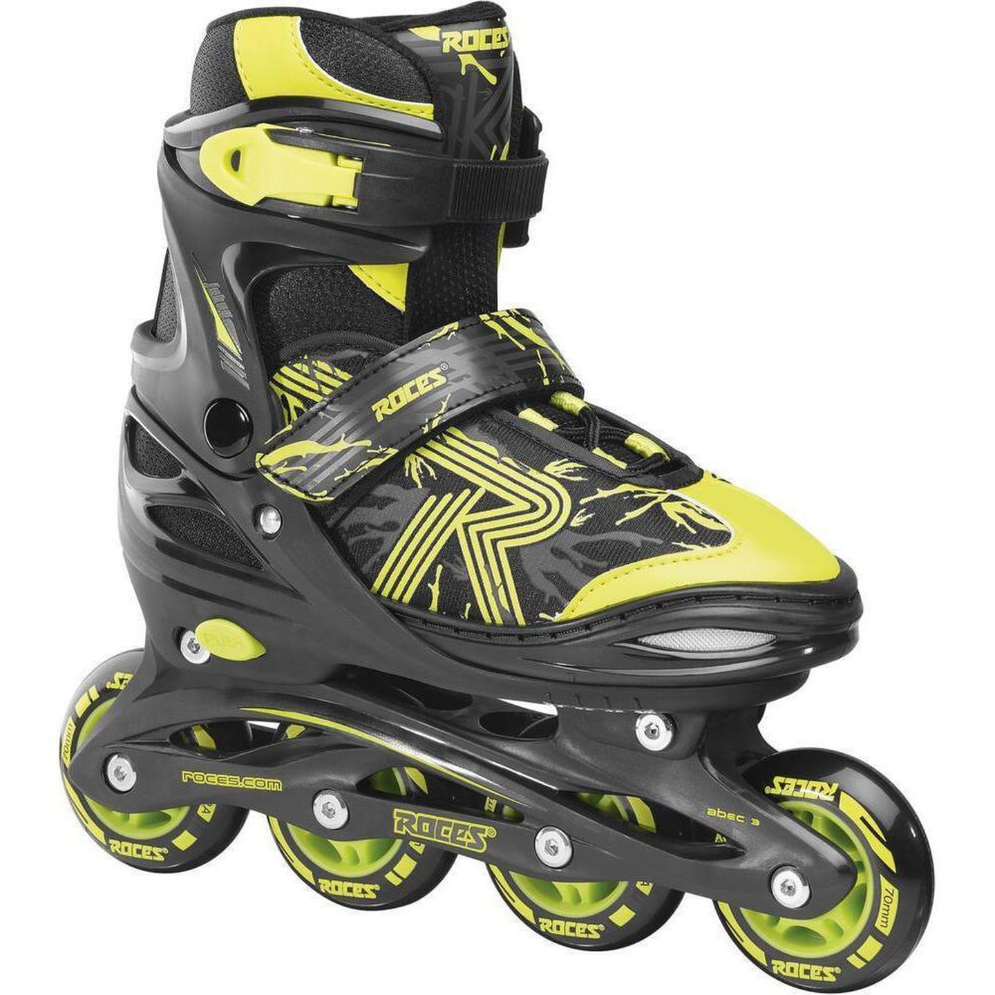 Roces Jokey 3.0 Inliner Kinder - Schwarz/Lime-ScootWorld.de