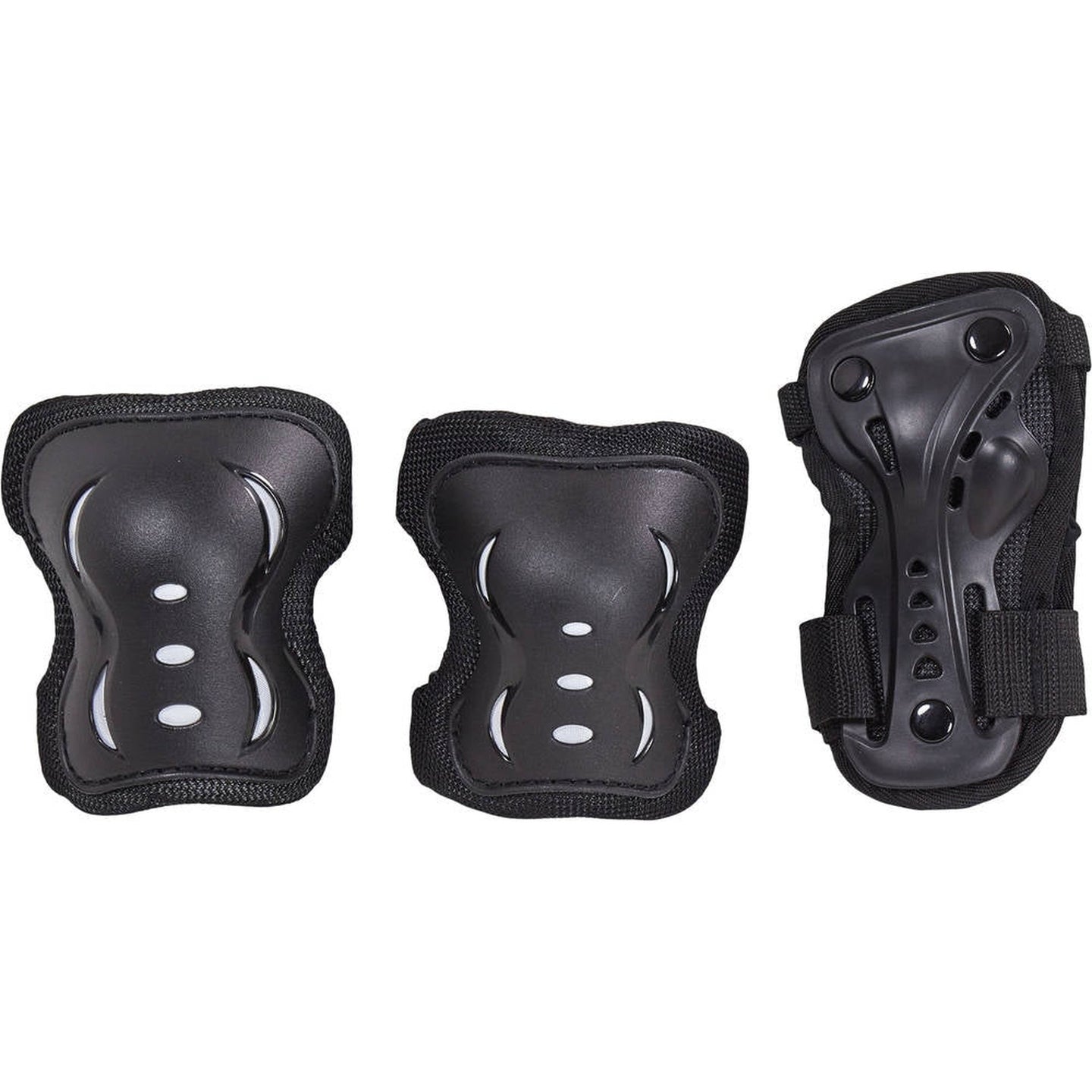 HangUp Protektoren Set Kinder 3-Pack - Schwarz-ScootWorld.de