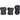 HangUp Protektoren Set Kinder 3-Pack - Schwarz-ScootWorld.de