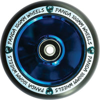 Panda Balloon Fullcore 110mm Stunt Scooter Rolle - Blue Chrome-ScootWorld.de