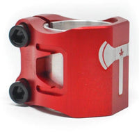 Trynyty Lumberjaxe Double Stunt Scooter Clamp - Rot-ScootWorld.de