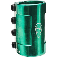 North Hammer V2 SCS Stunt Scooter Clamp - Emerald-ScootWorld.de