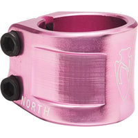 North Axe V2 Double Stunt Scooter Clamp - Rose Gold-ScootWorld.de