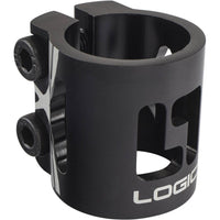 Logic Oversized Double Stunt Scooter Clamp - Schwarz-ScootWorld.de