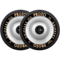 Proto Full Core Grippers Stunt Scooter Rolle 2-Pack - Silver-ScootWorld.de