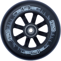 Longway Tyro Nylon Core Stunt Scooter Rolle - Black/White Flame-ScootWorld.de