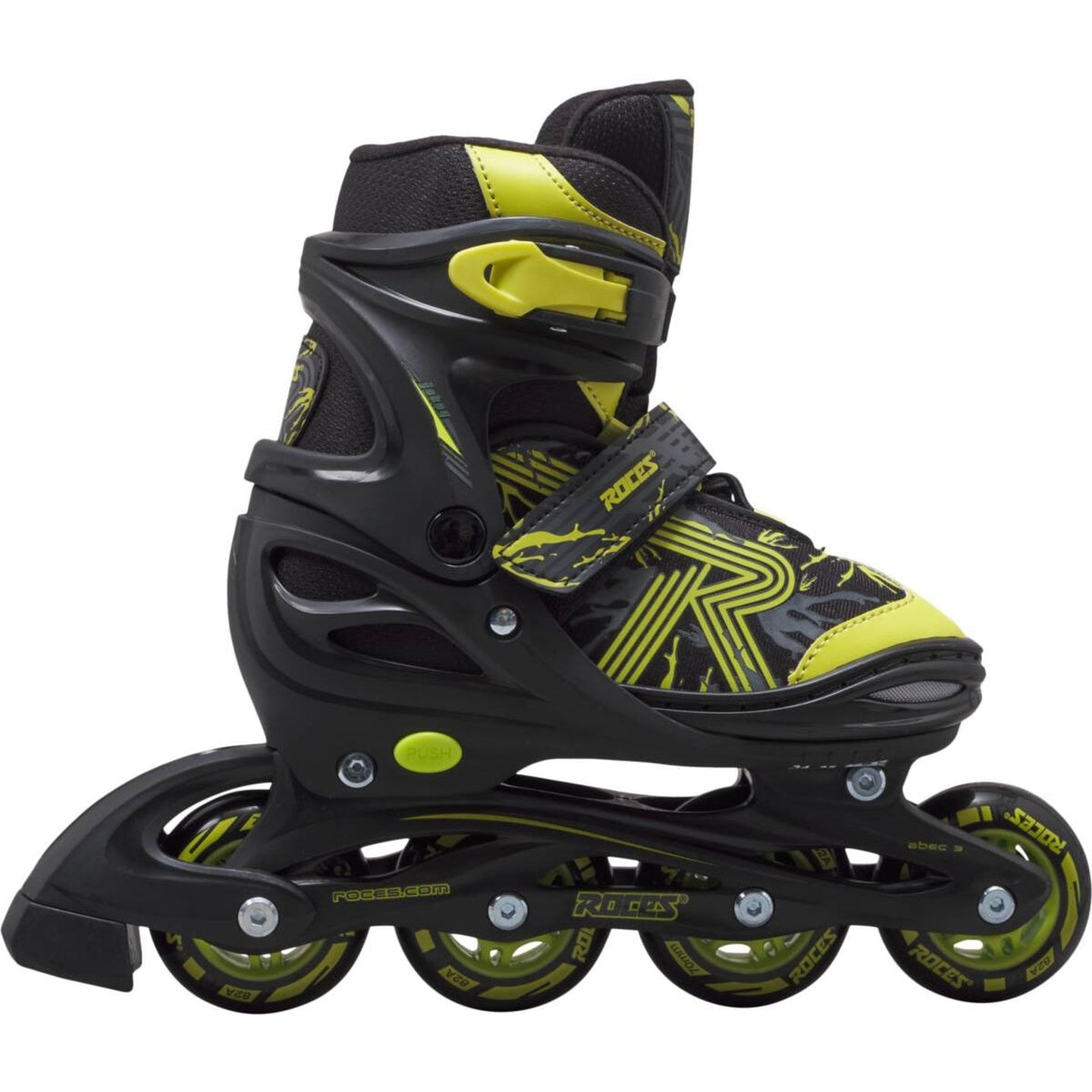Roces Jokey 3.0 Inliner Kinder - Schwarz/Lime-ScootWorld.de