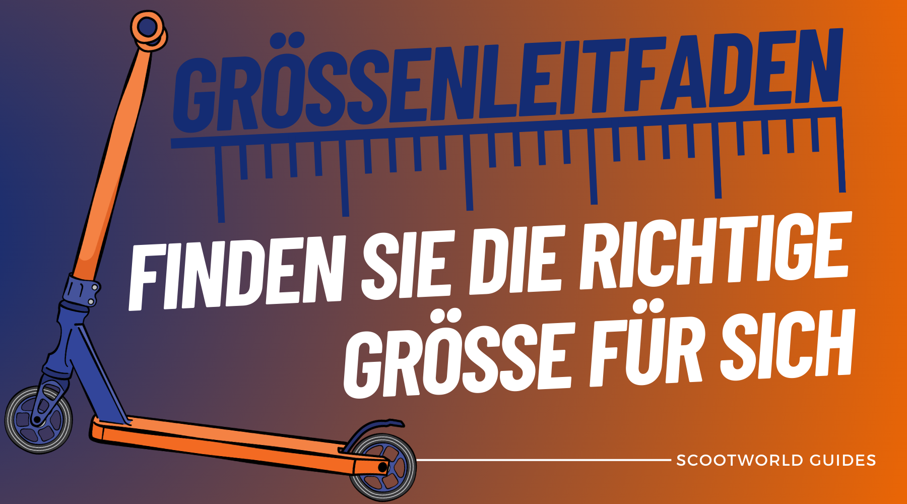Leitfaden für Scooter-Größen