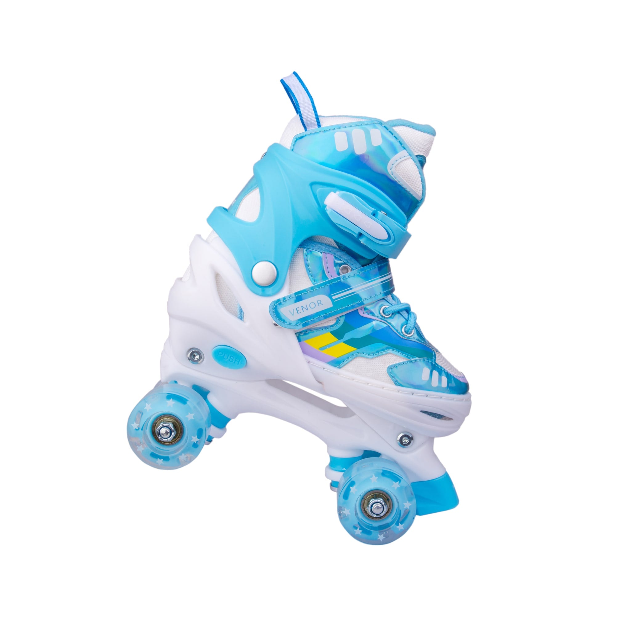 VENOR Ignite LED Side-By-Side Rollschuhe - Türkis-ScootWorld.de