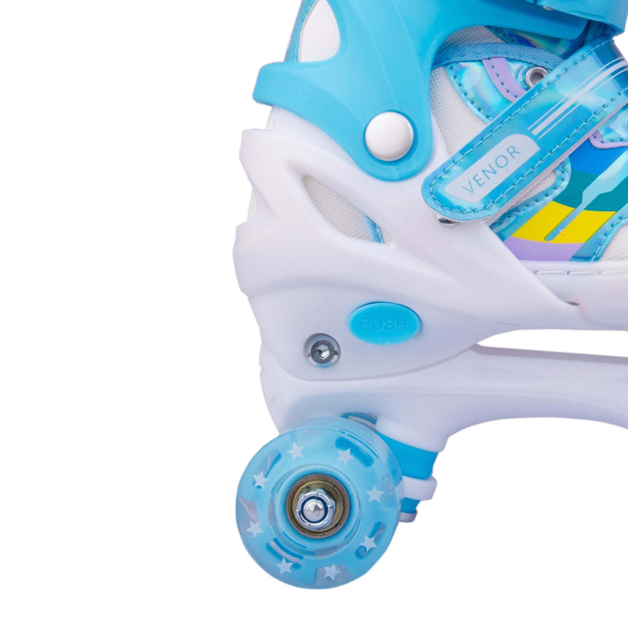 VENOR Ignite LED Side-By-Side Rollschuhe - Türkis-ScootWorld.de