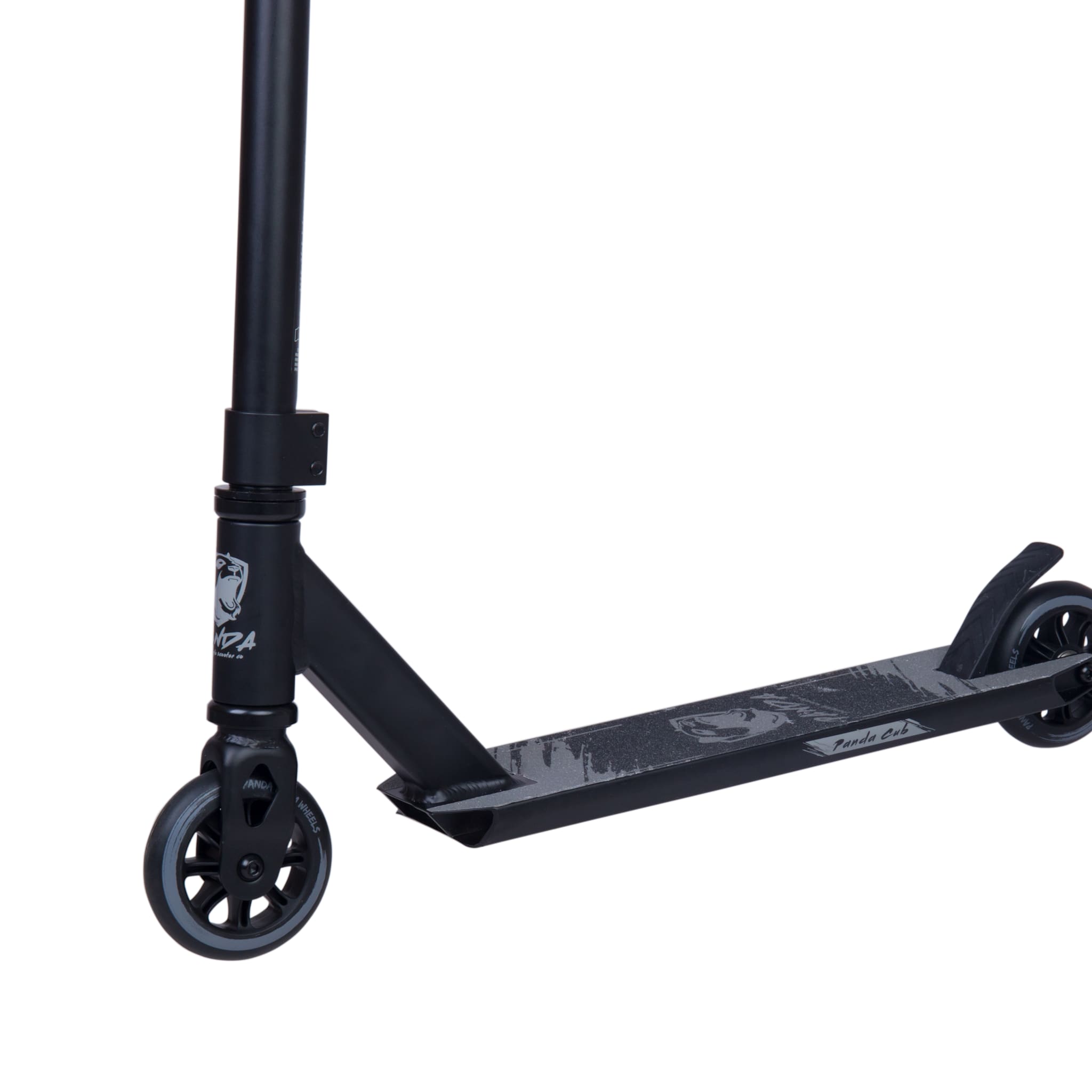 Panda Cub Stunt Scooter - Black/Grey-ScootWorld.de