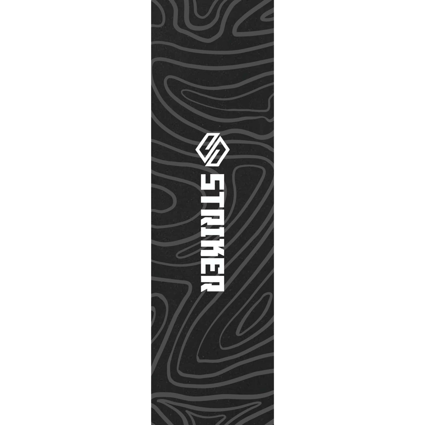 Striker 6.5" Stunt Scooter Griptape - Topo Swirl Grey-ScootWorld.de