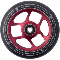 Striker Gravis Spoked 110mm Stunt Scooter Rolle - Bordeauxrot-ScootWorld.de