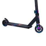 Panda Cub Stunt Scooter - Black/Rainbow-ScootWorld.de