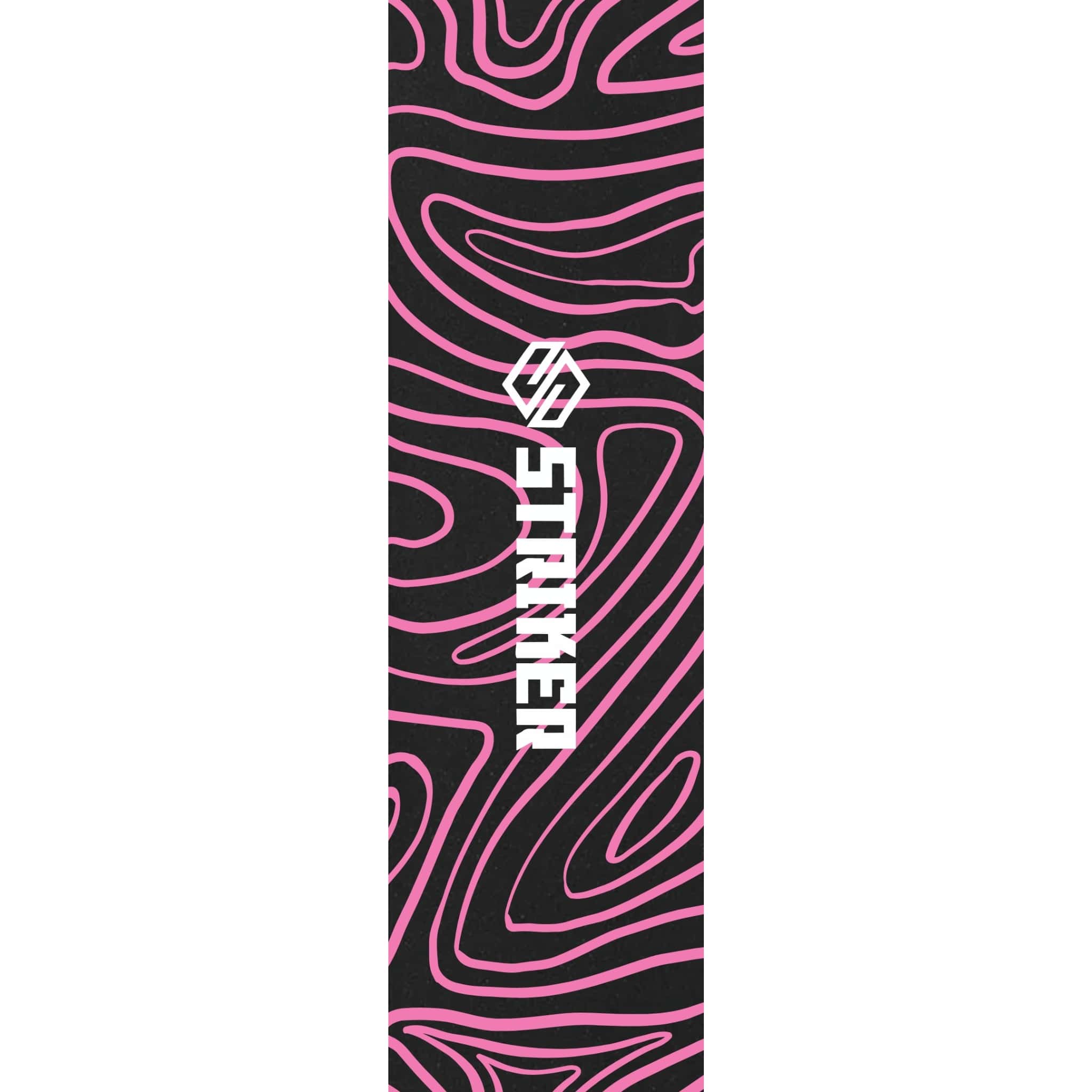 Striker 6.5" Stunt Scooter Griptape - Topo Swirl Pink-ScootWorld.de