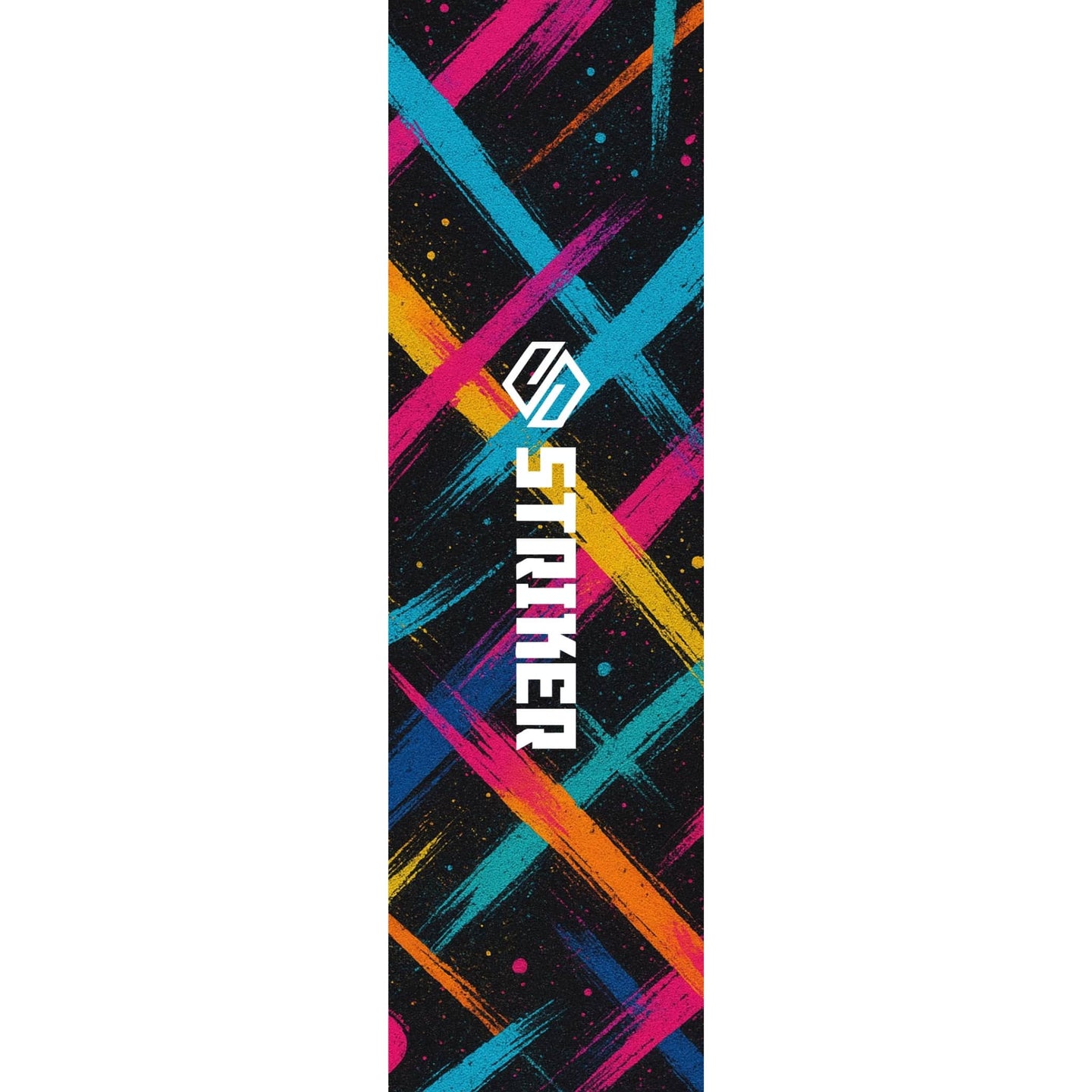Striker 6.5" Stunt Scooter Griptape - Neon Crosshatch-ScootWorld.de