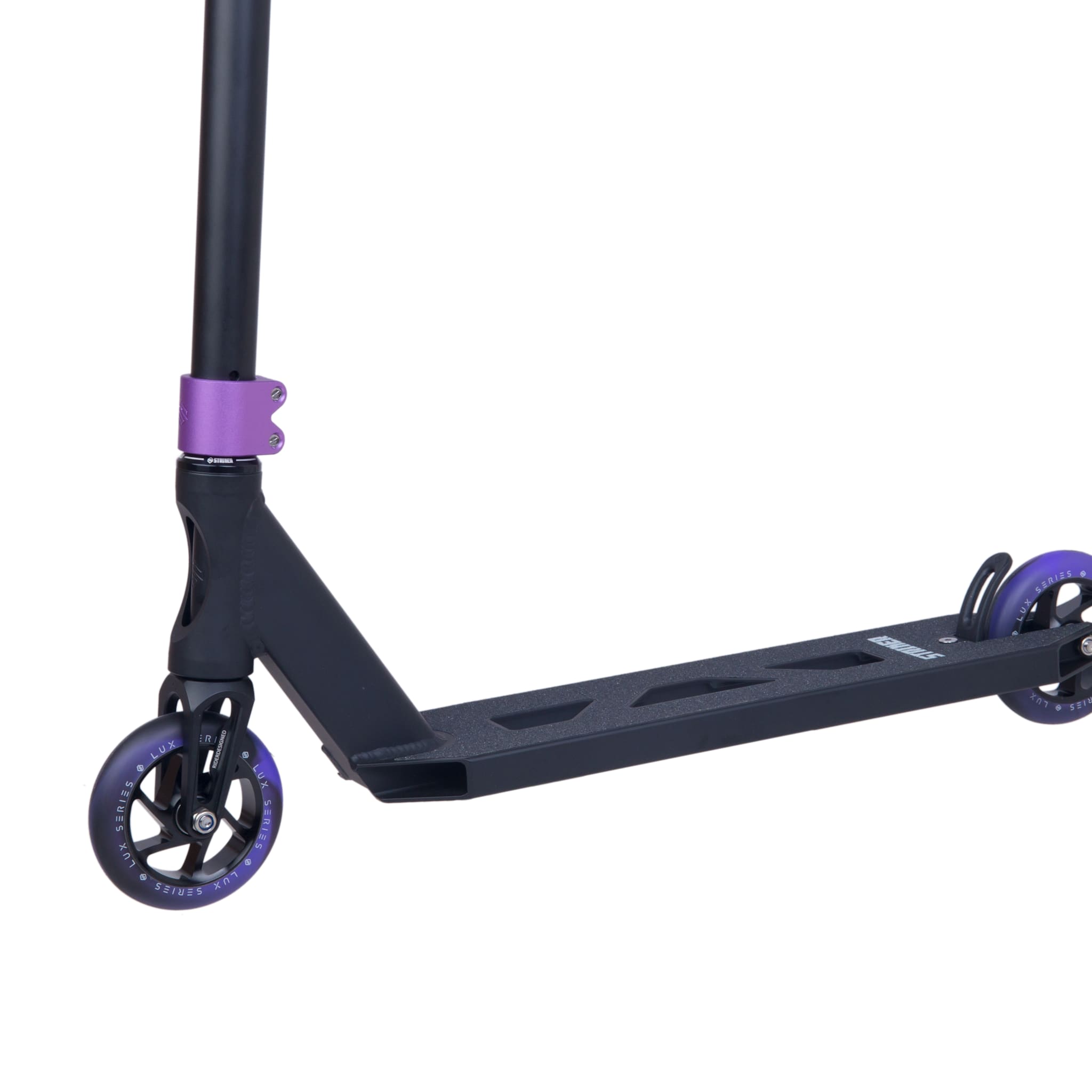 Striker Lux Stunt Scooter - Black/Purple-ScootWorld.de