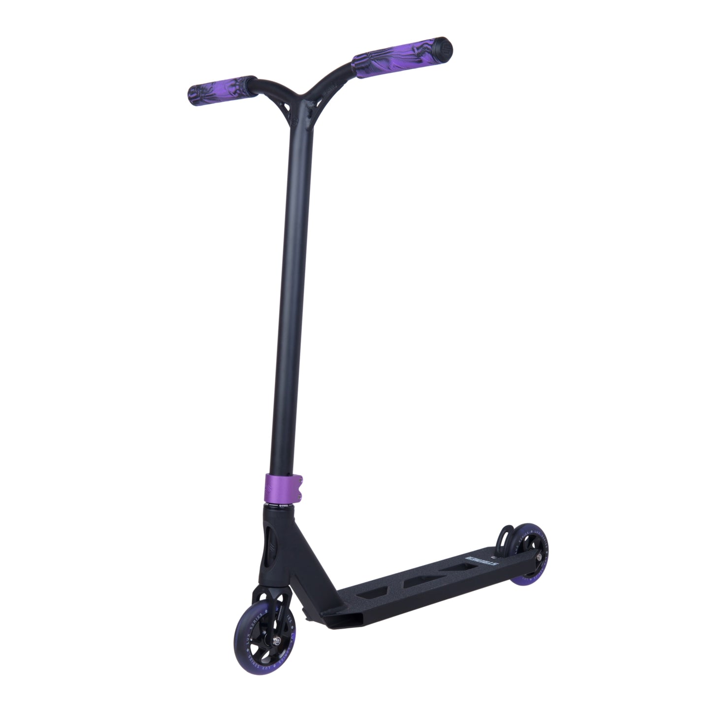 Striker Lux Youth Stunt Scooter - Black/Purple-ScootWorld.de