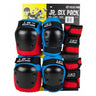 187 Killer Pads Jr. Schutzset 6-Pack Kinder - Rot/Weiß/Blau