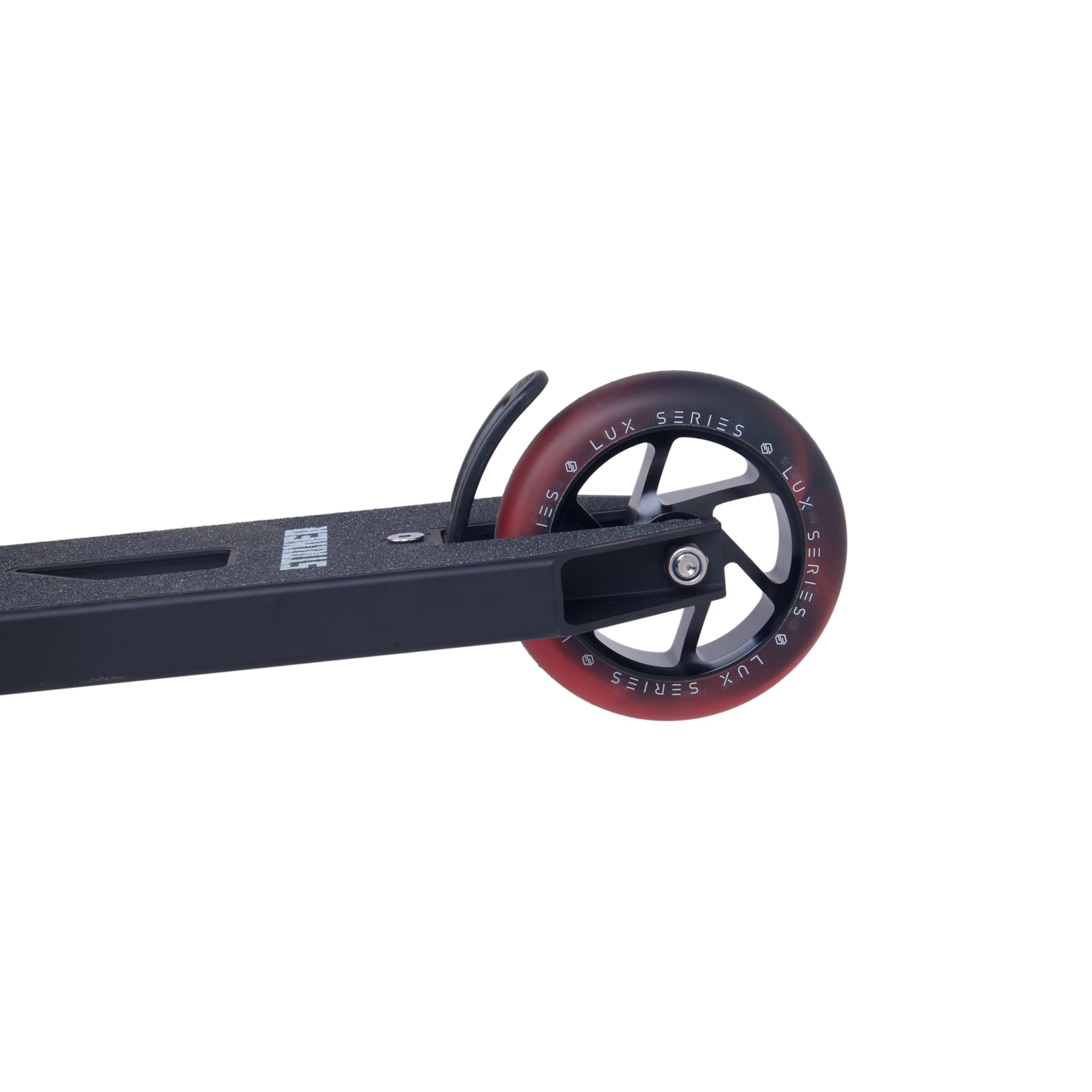 Striker Lux Stunt Scooter - Black/Red-ScootWorld.de