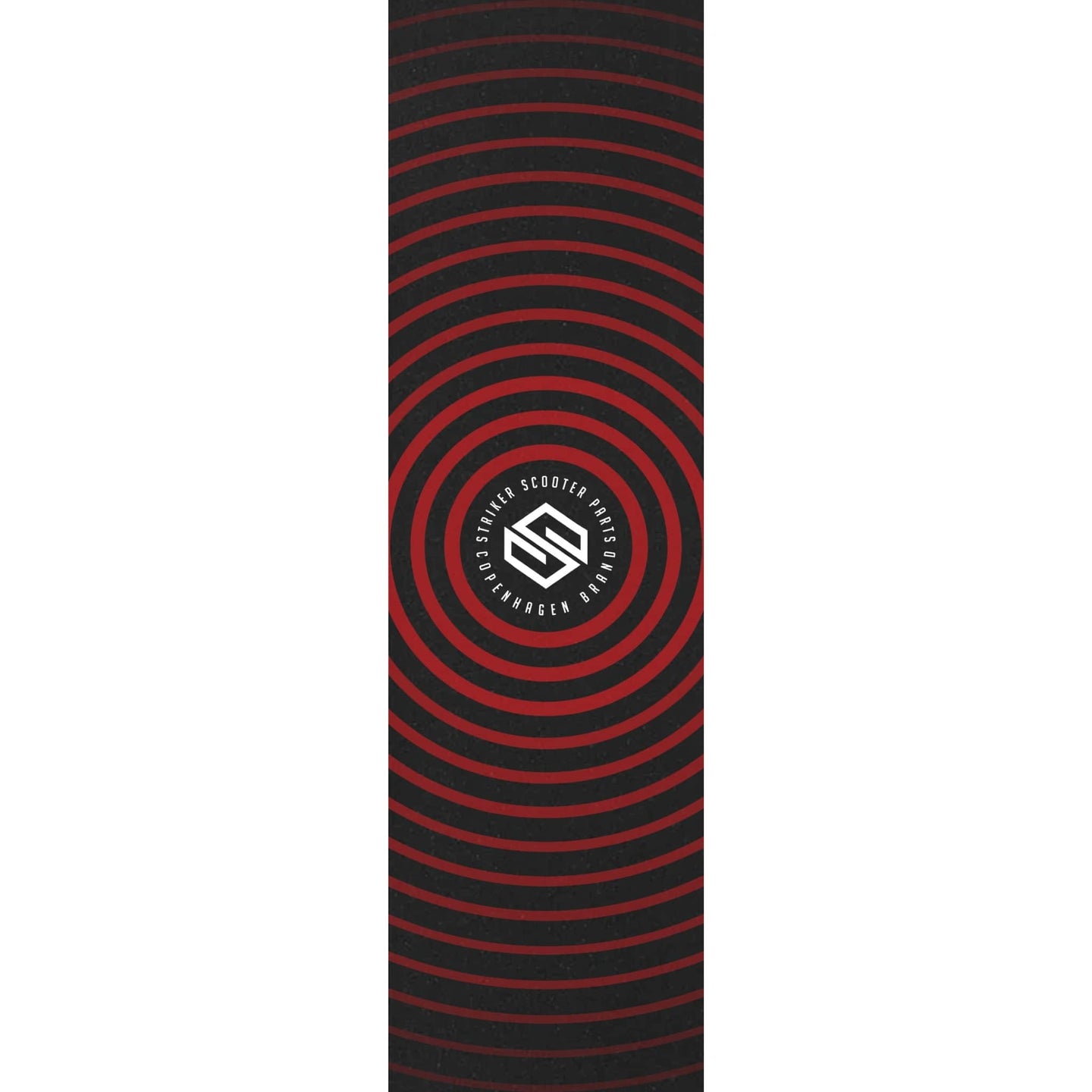 Striker 6.5" Stunt Scooter Griptape - Rings Red-ScootWorld.de