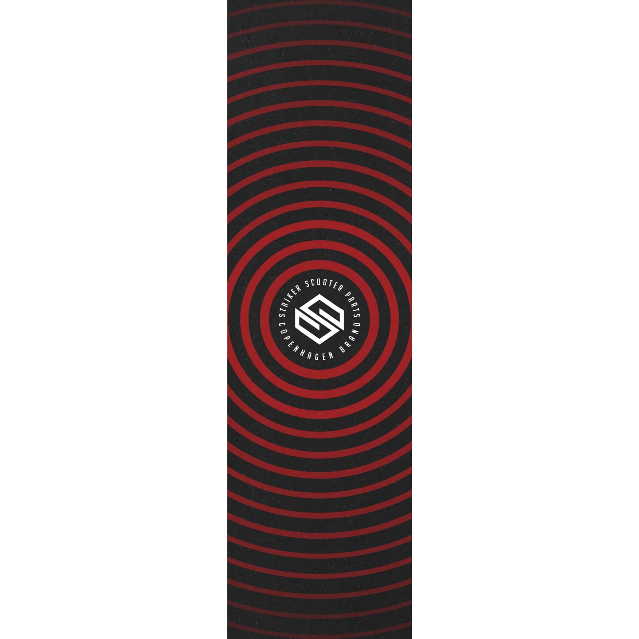 Striker 6.5" Stunt Scooter Griptape - Rings Red-ScootWorld.de