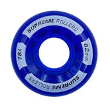 Supreme Rollers Quad Rollen 62mm/78A - Blue-ScootWorld.de