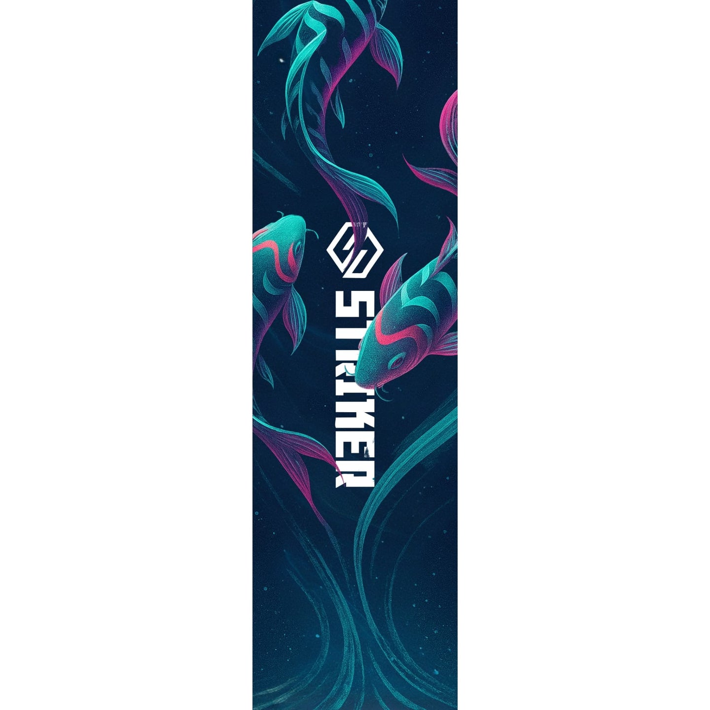 Striker 6.5" Stunt Scooter Griptape - Neon Fish-ScootWorld.de
