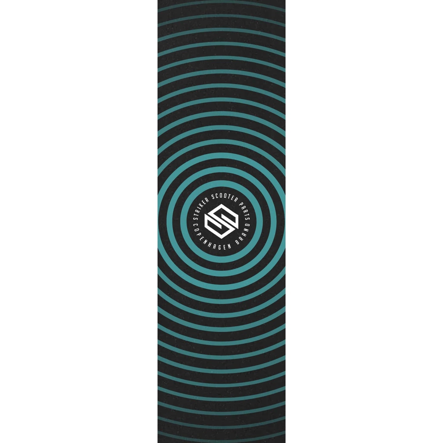 Striker 6.5" Stunt Scooter Griptape - Rings Teal-ScootWorld.de