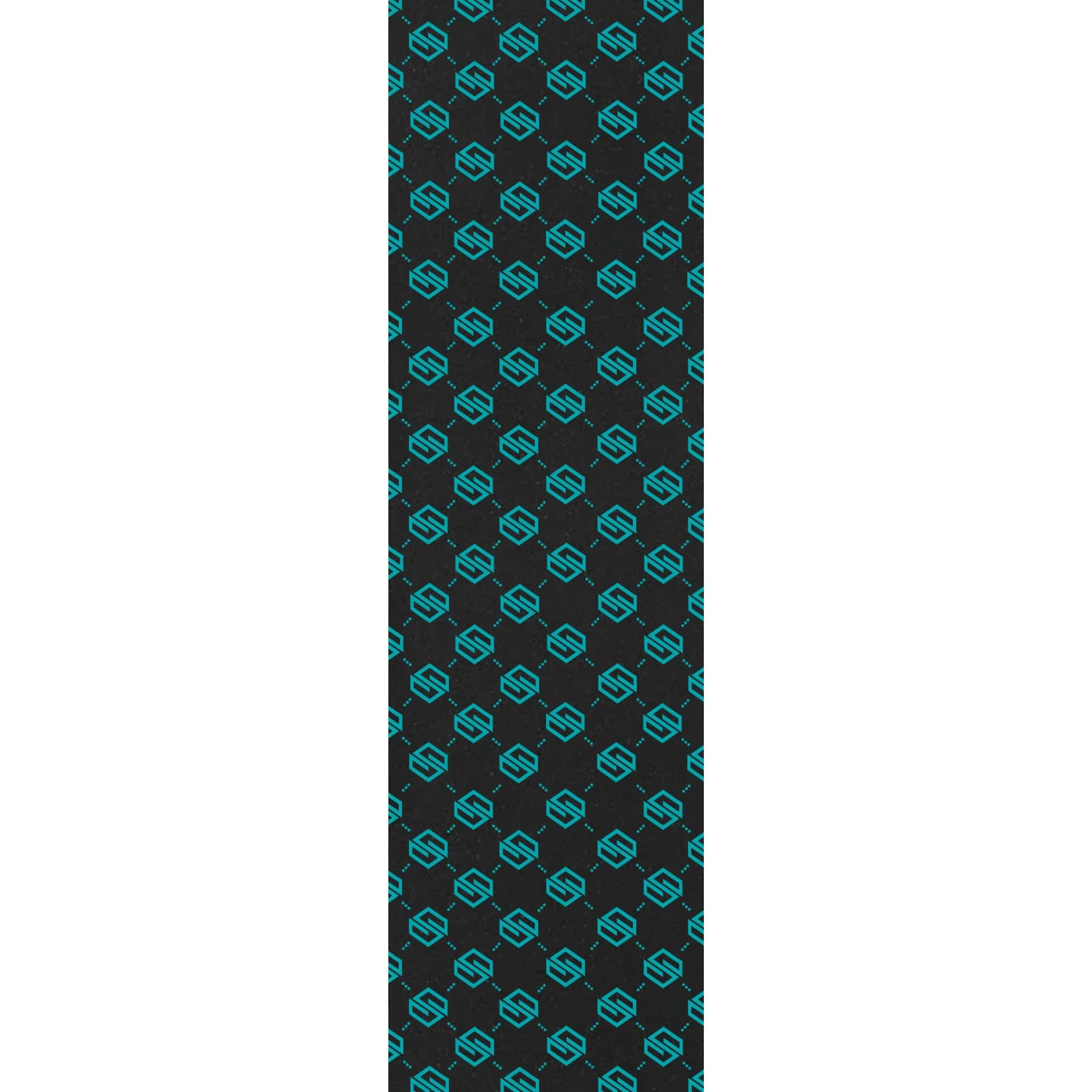 Striker 6.5" Stunt Scooter Griptape - Monogram Teal-ScootWorld.de
