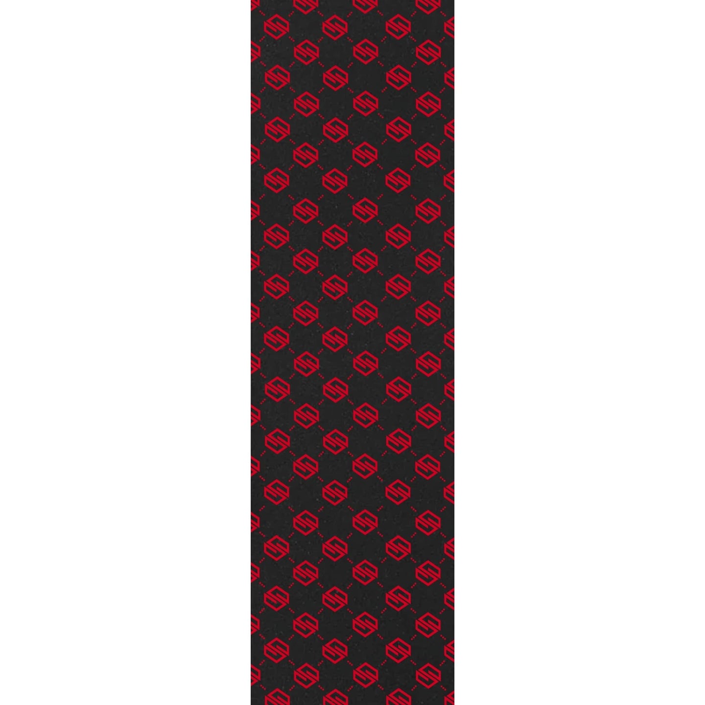 Striker 6.5" Stunt Scooter Griptape - Monogram Red-ScootWorld.de