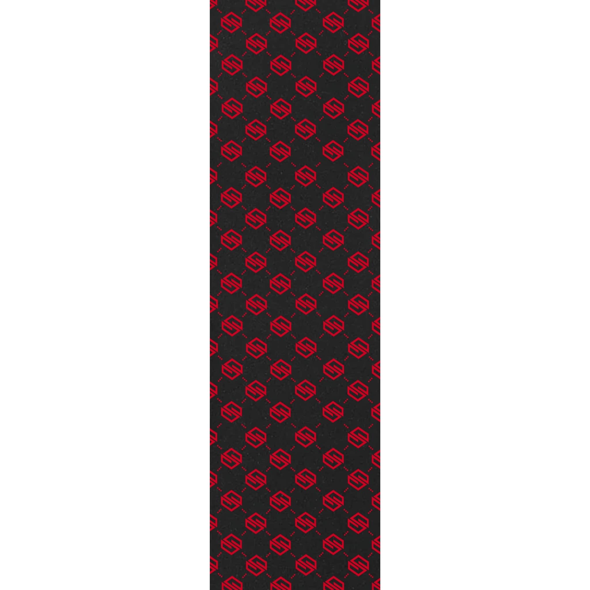 Striker 6.5" Stunt Scooter Griptape - Monogram Red-ScootWorld.de