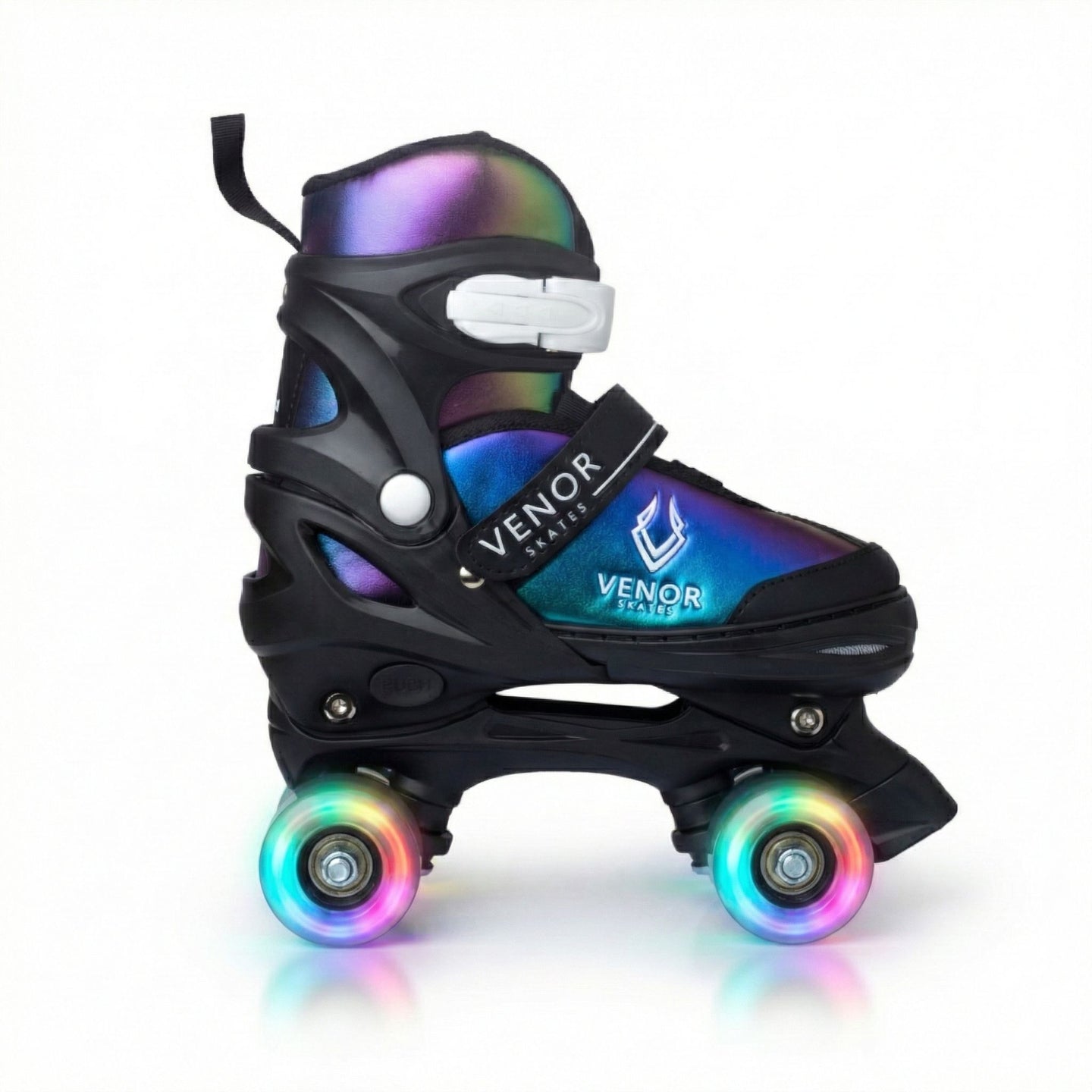 VENOR Ignite LED Side-By-Side Rollschuhe - Chamäleon-Regenbogen-ScootWorld.de