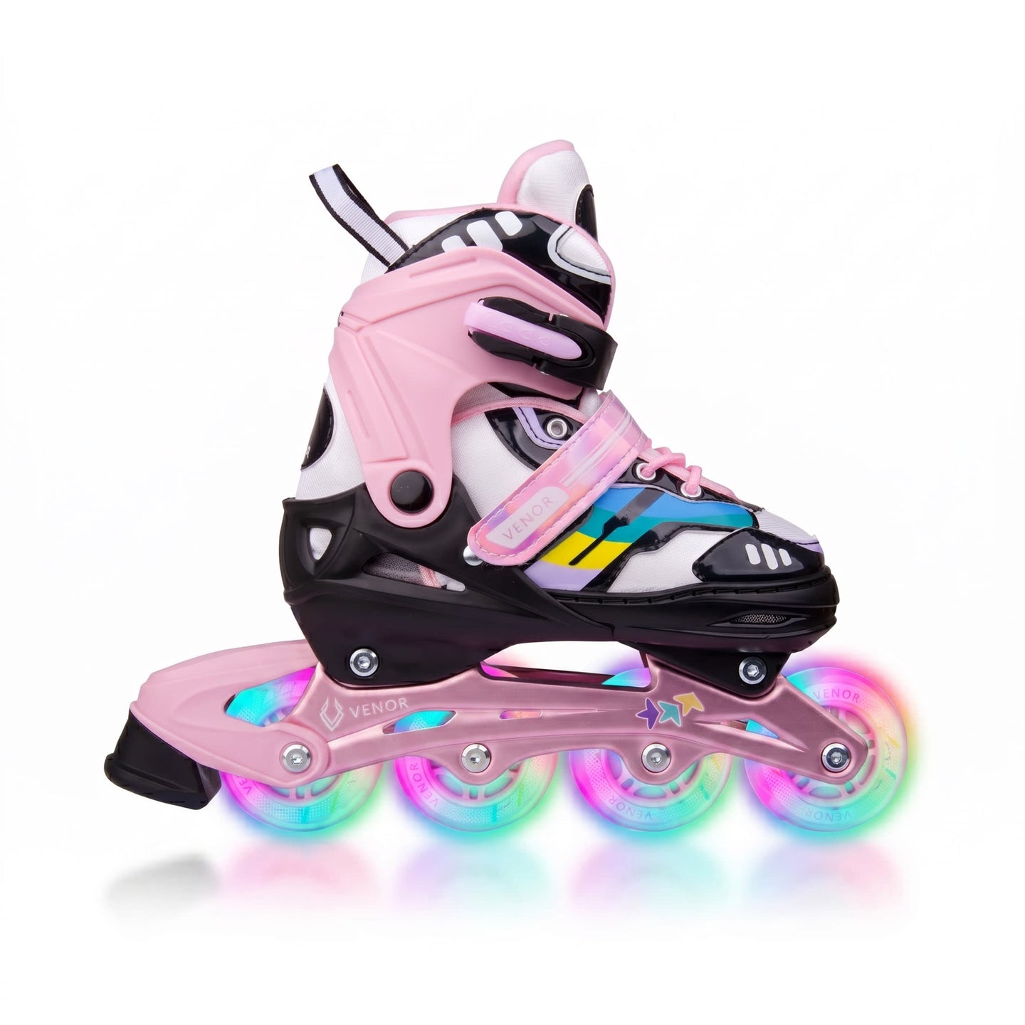 VENOR Ignite LED Inliners - Schwarz/Rosa-ScootWorld.de