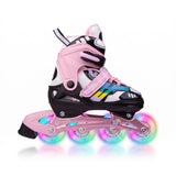 VENOR Ignite LED Inliners - Schwarz/Rosa-ScootWorld.de
