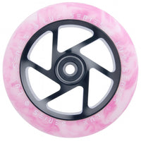 Striker Lux Spoked 110mm Stunt Scooter Rolle - Weiß/Rosa-ScootWorld.de