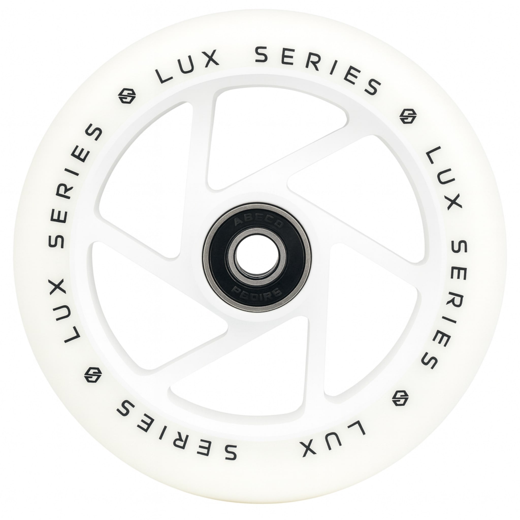 Striker Lux Spoked 110mm Stunt Scooter Rolle - Weiß-ScootWorld.de