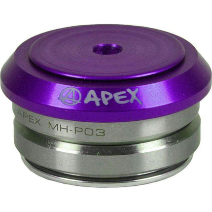 Apex Integrated Stunt Scooter Headset - Purple-ScootWorld.de
