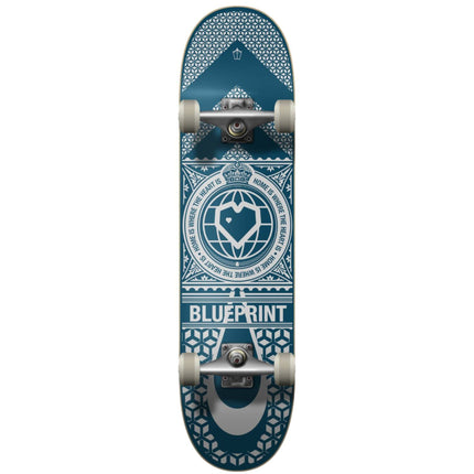Blueprint Home Heart Komplett-Skateboard - Navy/White-ScootWorld.de