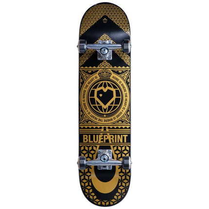 Blueprint Home Heart Komplett-Skateboard - V2 Black-ScootWorld.de