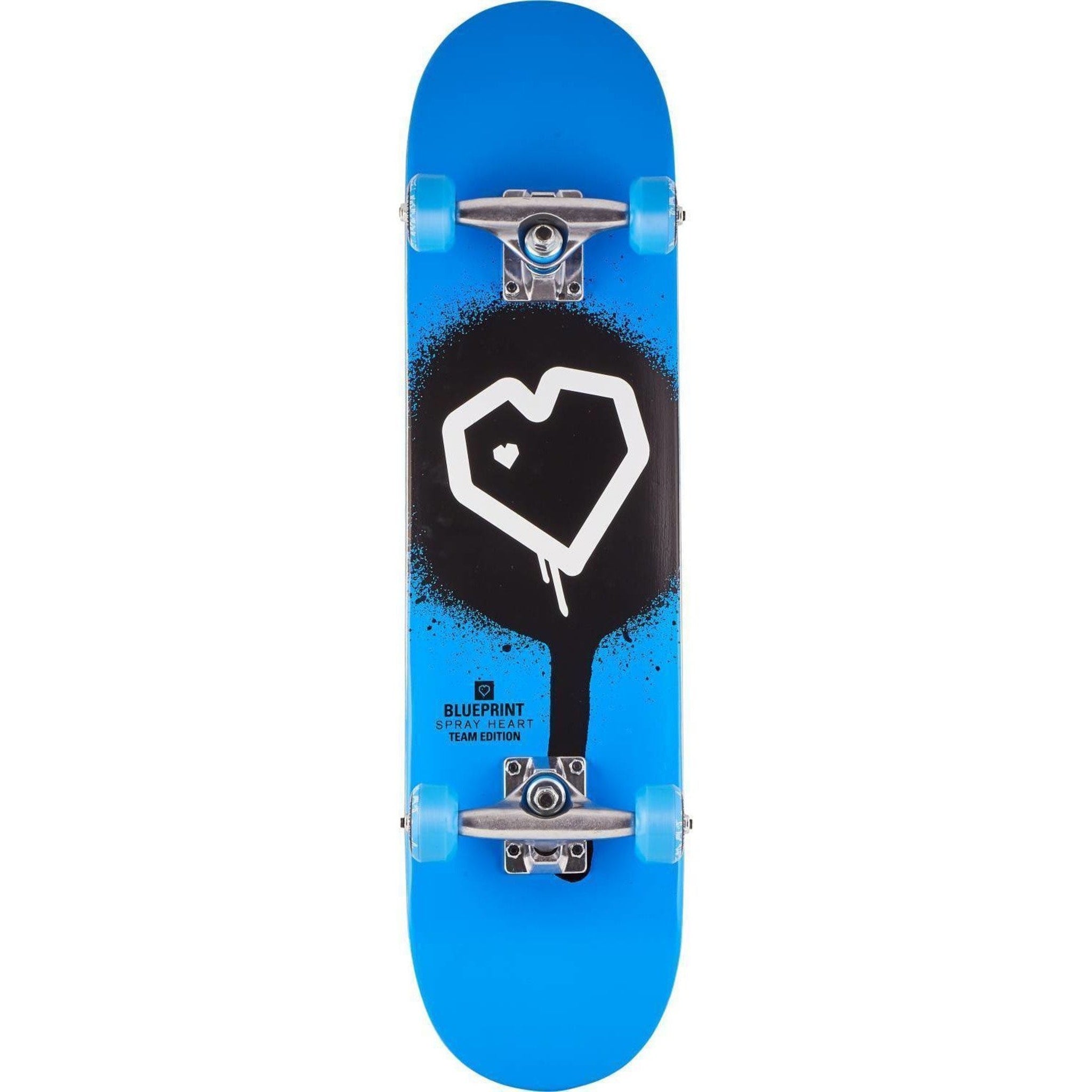 Blueprint Spray Heart Skateboard Komplettboard-ScootWorld.de