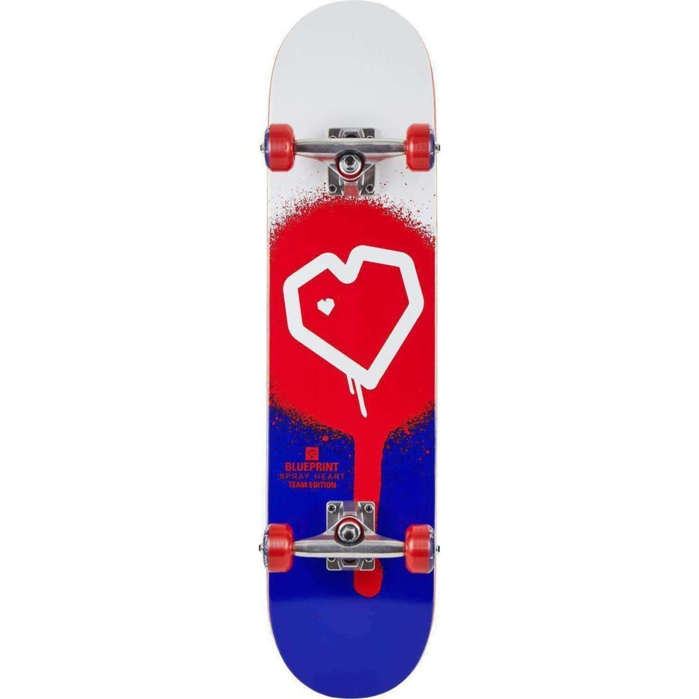 Blueprint Spray Heart Skateboard Komplettboard-ScootWorld.de