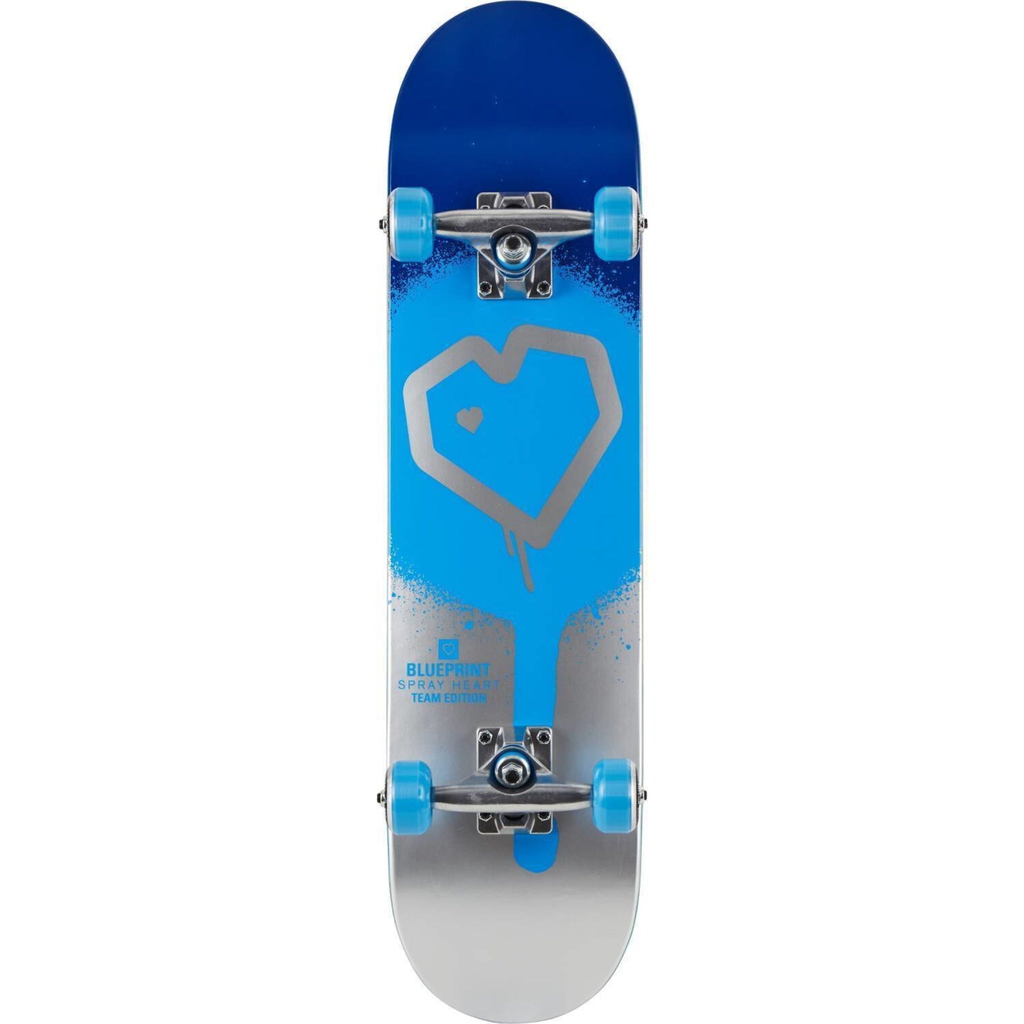 Blueprint Spray Heart Skateboard Komplettboard-ScootWorld.de